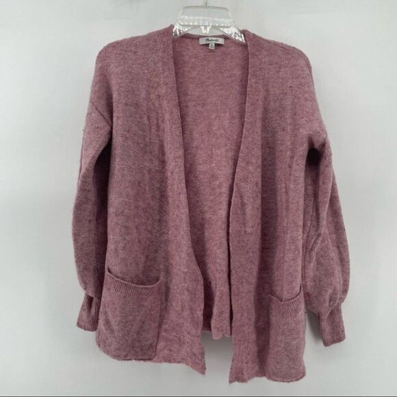 Madewell Sweaters - Madewell Cardigan Sweater Open Front Pockets Long Sleeve Cozy Soft‎ Oversized XS